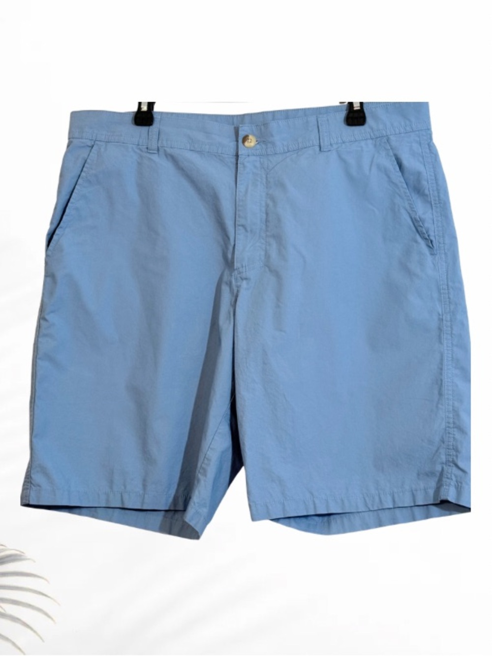 Columbia Sportswear Men’s Blue Cotton Chino Shorts Size 36 10” Inseam